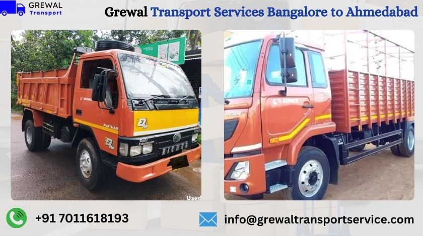 Best Transport From Bangalore To Ahmedabad