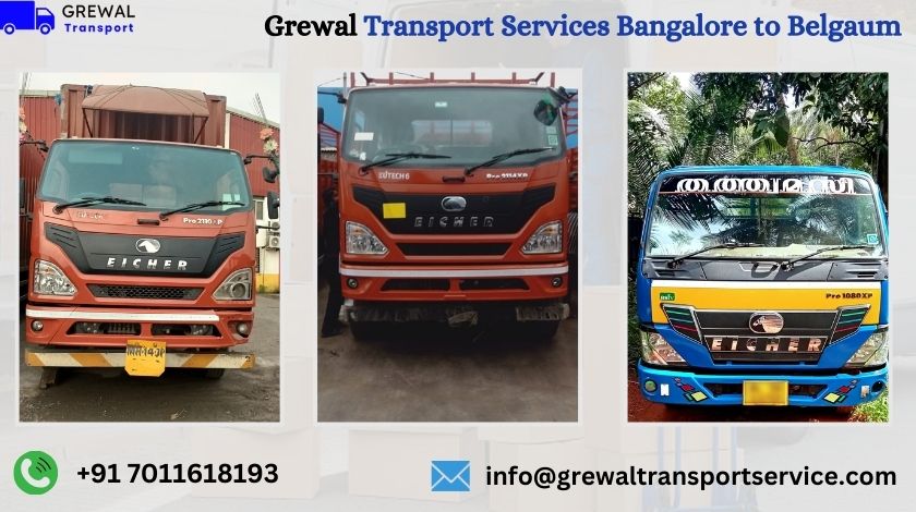 Best Truck Transport From Bangalore To Belgaum