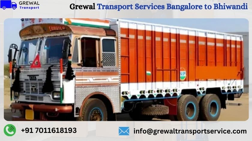 Goods Truck Transport From Bangalore To Bhiwandi