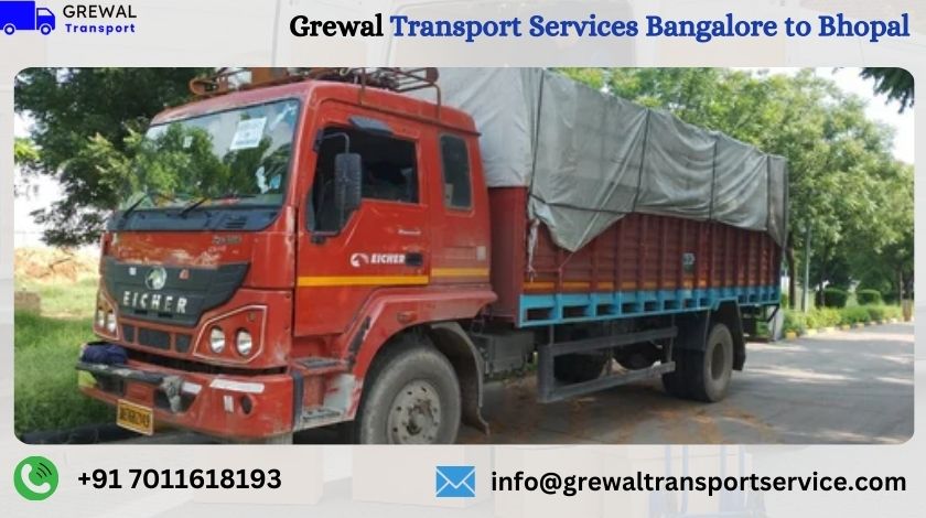 Goods Truck Transport From Bangalore To Bhopal