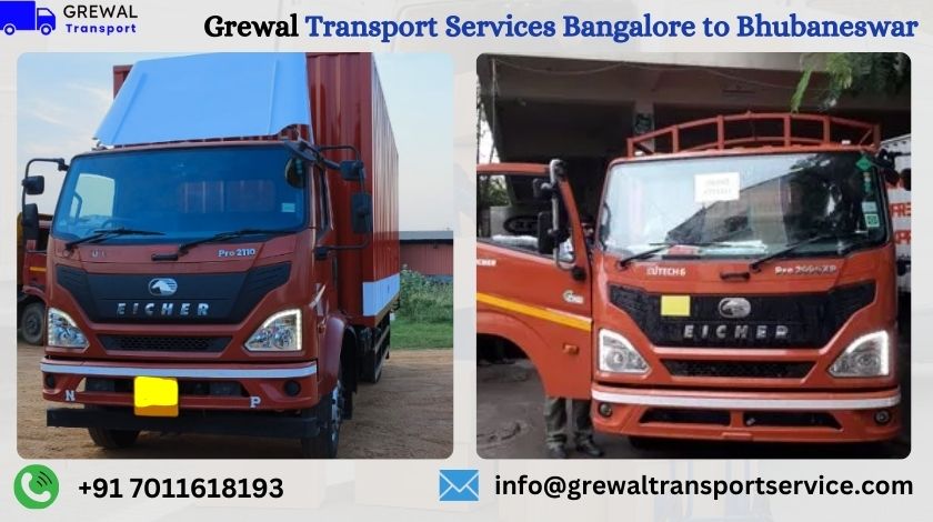 Best Transport From Bangalore To Bhubaneswar