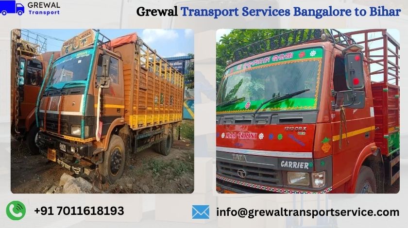 Best Transport From Bangalore To Bihar