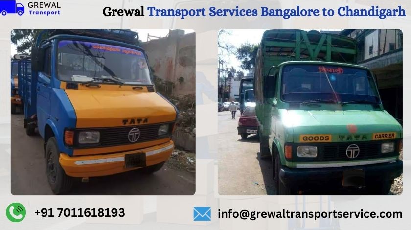 Best Transport From Bangalore To Chandigarh