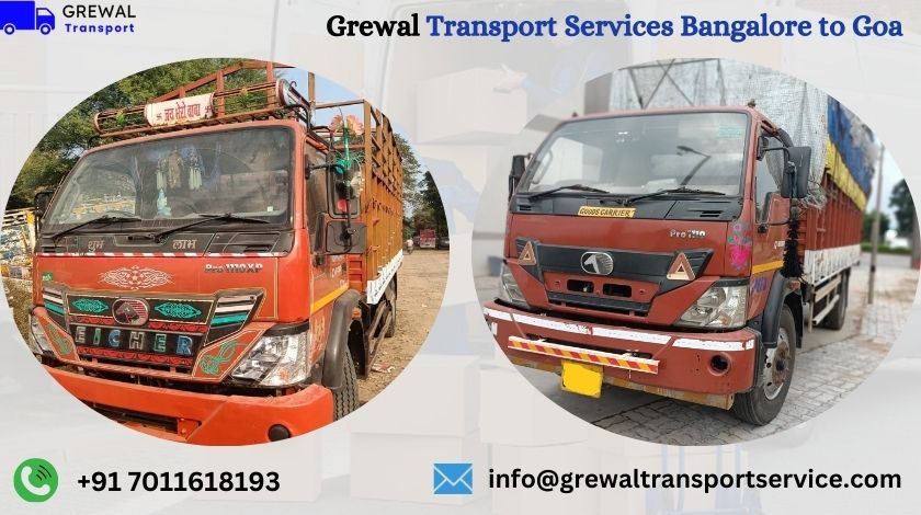 Best Truck Transport From Bangalore To Goa