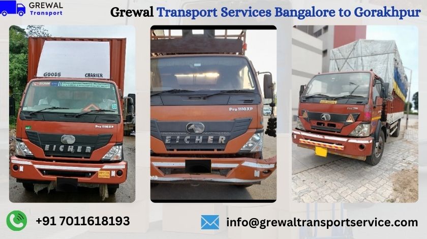 Best Truck Transport From Bangalore To Gorakhpur