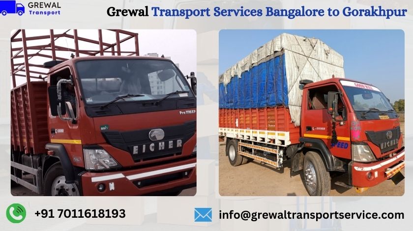 Best Transport From Bangalore To Gorakhpur