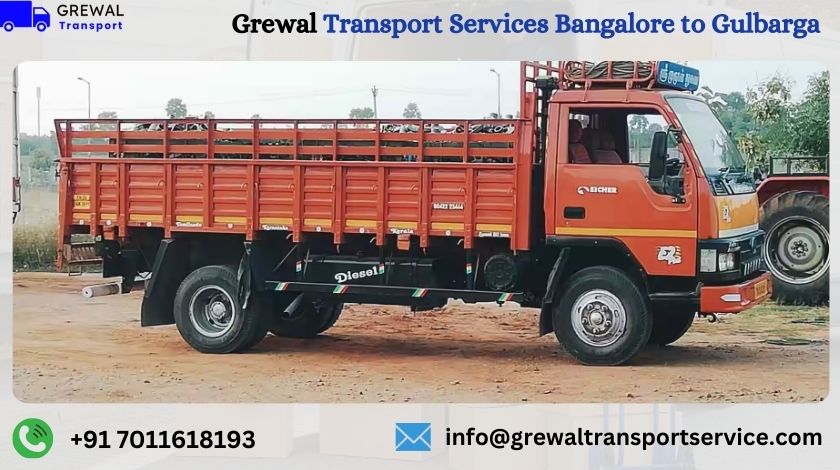 Goods Truck Transport From Bangalore To Gulbarga