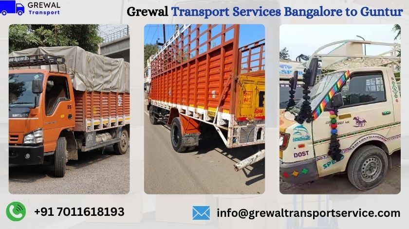 Best Truck Transport From Bangalore To Guntur