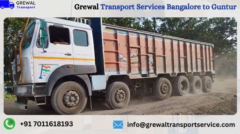 Goods Truck Transport From Bangalore To Guntur