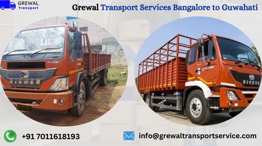 Best Truck Transport From Bangalore To Guwahati