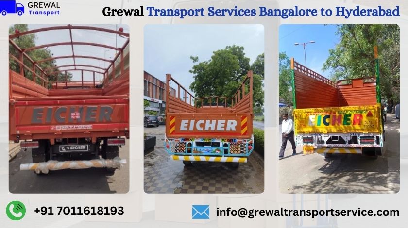 Best Truck Transport From Bangalore To Hyderabad