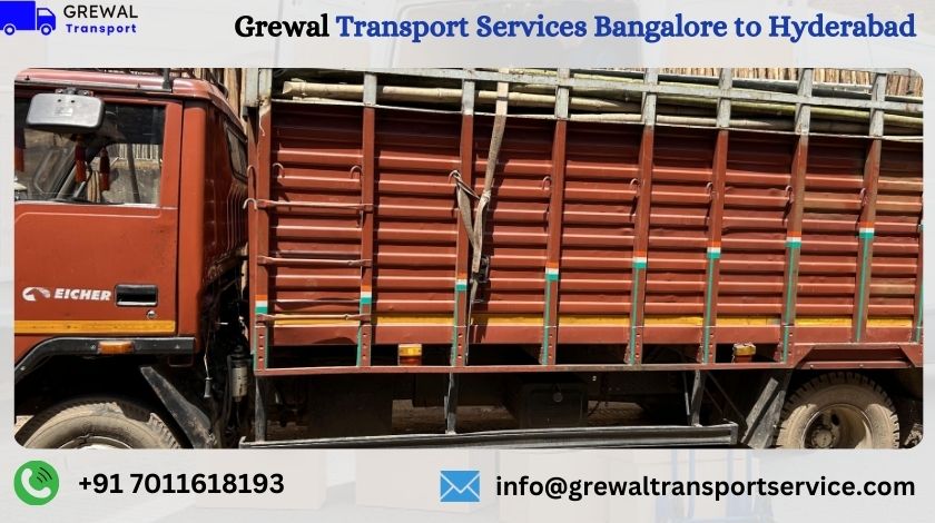 Goods Truck Transport From Bangalore To Hyderabad