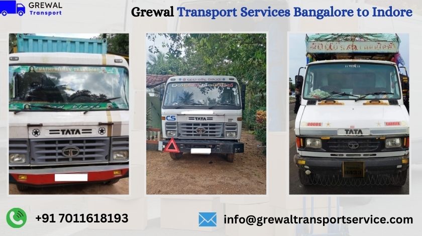 Best Truck Transport From Bangalore To Indore