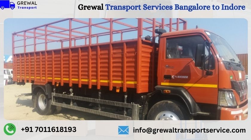 Goods Truck Transport From Bangalore To Indore