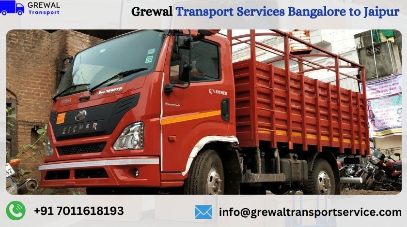 Goods Truck Transport From Bangalore To Jaipur