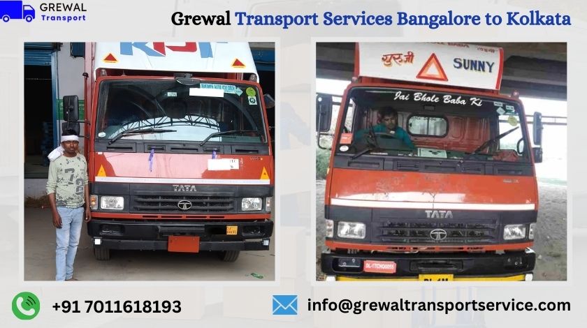 Goods Truck Transport From Bangalore To Kolkata