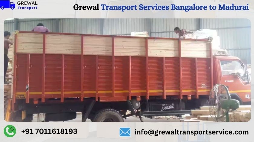 Goods Truck Transport From Bangalore To Madurai