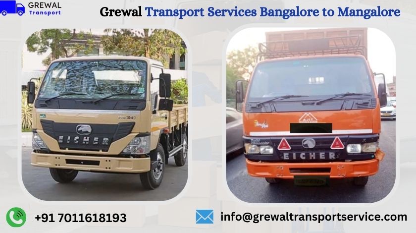 Best Truck Transport From Bangalore To Mangalore