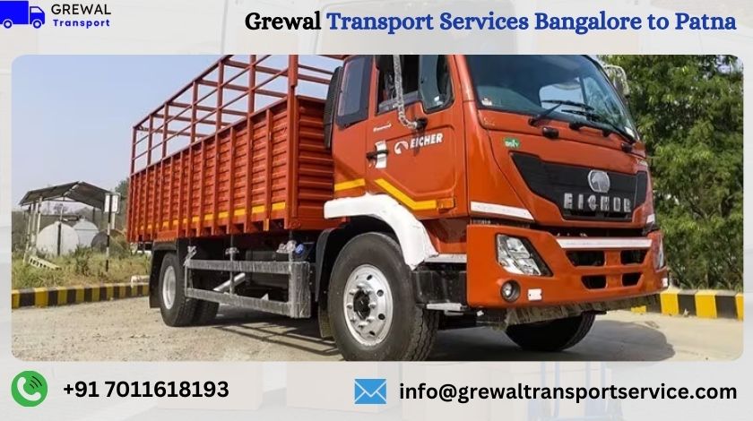 Goods Truck Transport From Bangalore To Patna