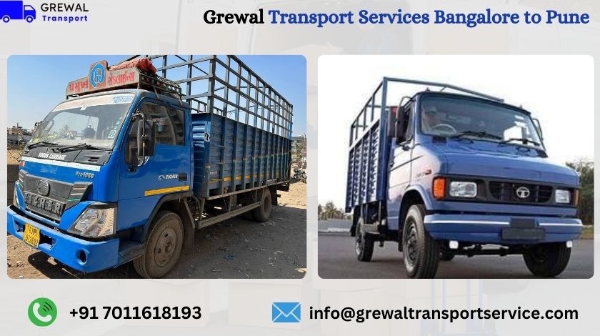 Best Truck Transport From Bangalore To Pune