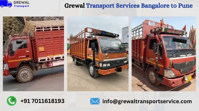 Goods Truck Transport From Bangalore To Pune