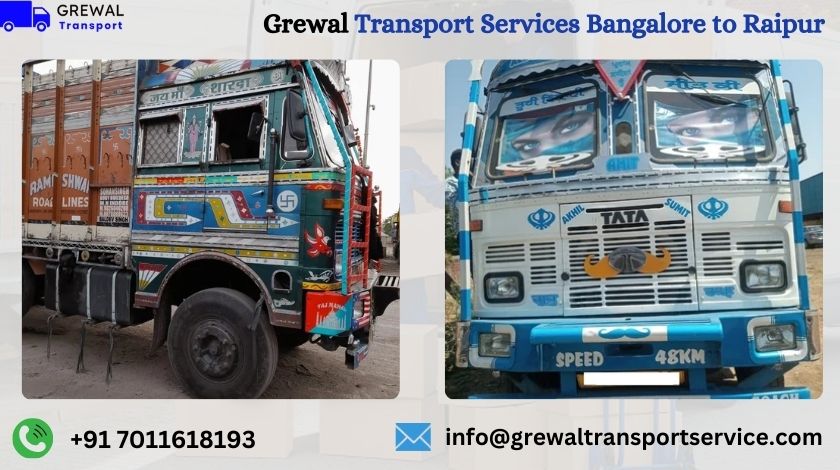 Best Transport From Bangalore To Raipur