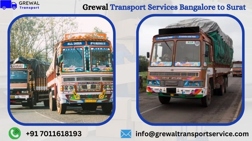 Best Transport From Bangalore To Surat