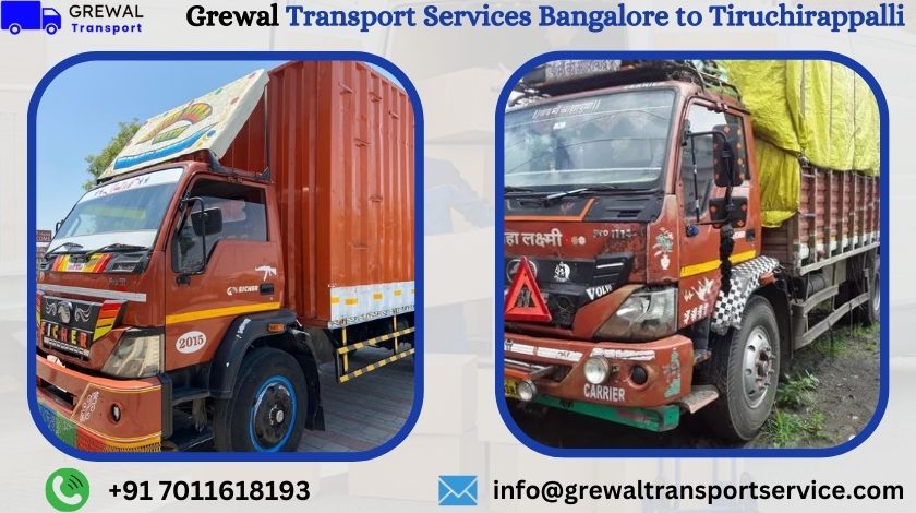 Best Transport From Bangalore To Tiruchirappalli