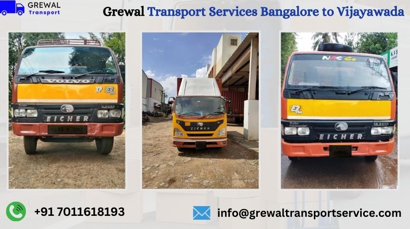 Best Truck Transport From Bangalore To Vijayawada