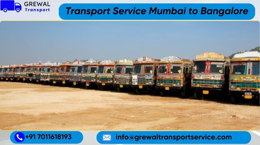 Best Truck Transport From Mumbai To Bangalore