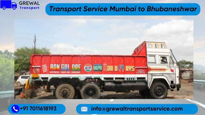 Best Transport From Mumbai To Bhubaneswar