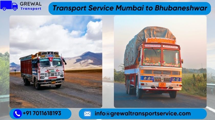 Goods Truck Transport From Mumbai To Bhubaneswar