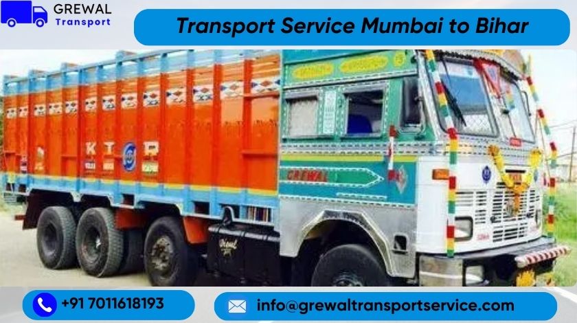 Best Truck Transport From Mumbai To Bihar