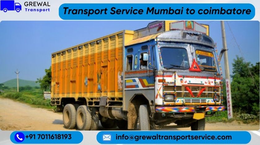 Best Truck Transport From Mumbai To Coimbatore