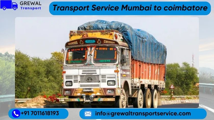 Best Transport From Mumbai To Coimbatore