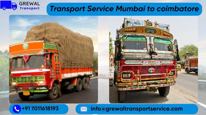 Goods Truck Transport From Mumbai To Coimbatore