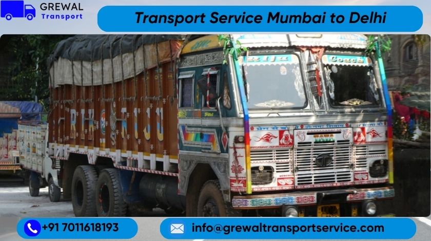 Best Truck Transport From Mumbai To Delhi