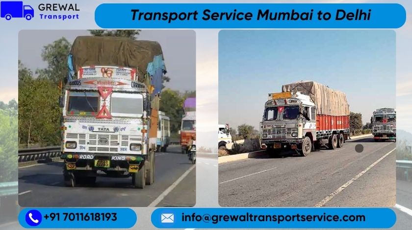 Goods Truck Transport From Mumbai To Delhi