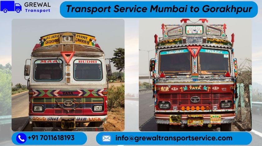 Goods Truck Transport From Mumbai To Gorakhpur