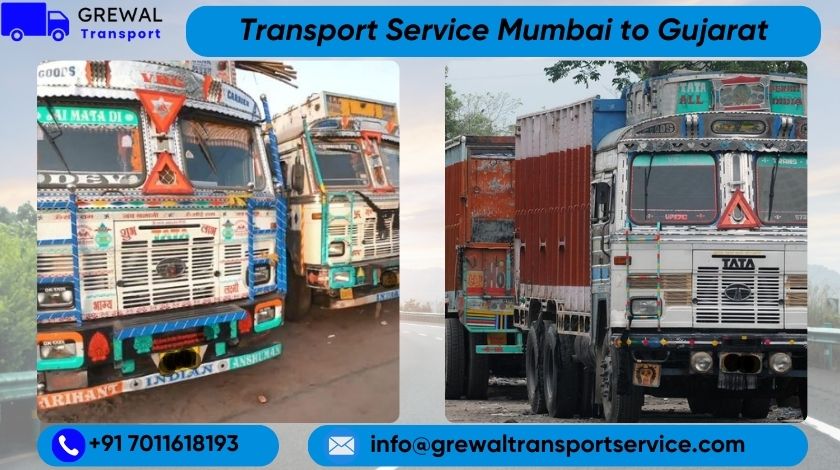 Best Truck Transport From Mumbai To Gujarat