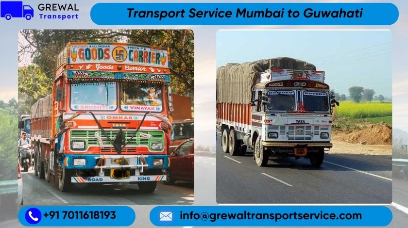 Goods Truck Transport From Mumbai To Guwahati