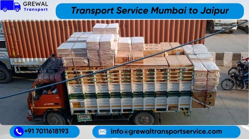 Best Truck Transport From Mumbai To Jaipur