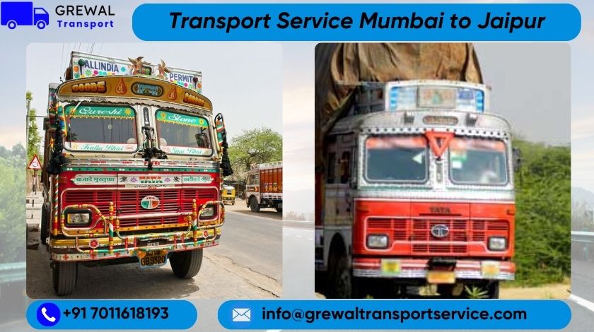 Goods Truck Transport From Mumbai To Jaipur