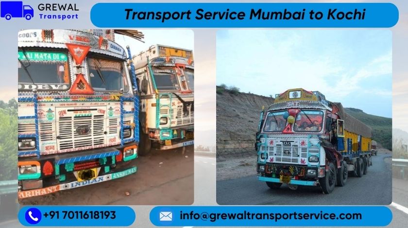 Best Truck Transport From Mumbai To Kochi