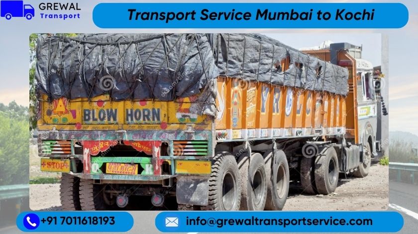 Goods Truck Transport From Mumbai To Kochi