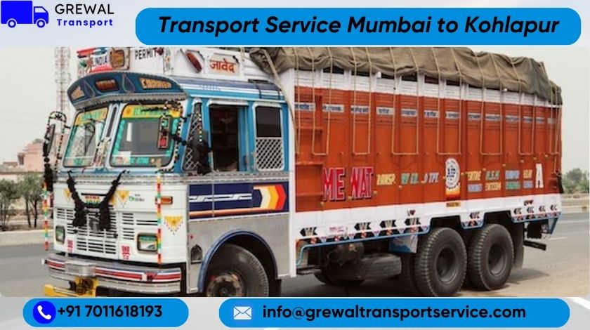 Best Truck Transport From Mumbai To Kolhapur