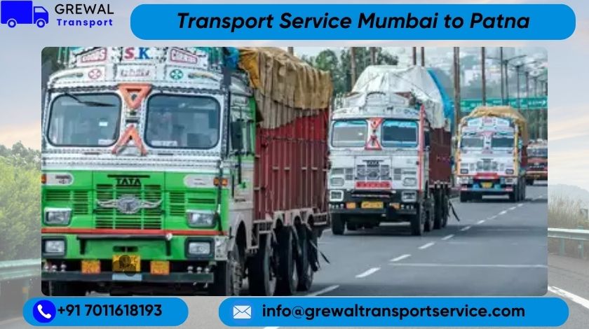 Goods Truck Transport From Mumbai To Patna