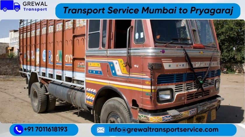 Best Truck Transport From Mumbai To Prayagraj