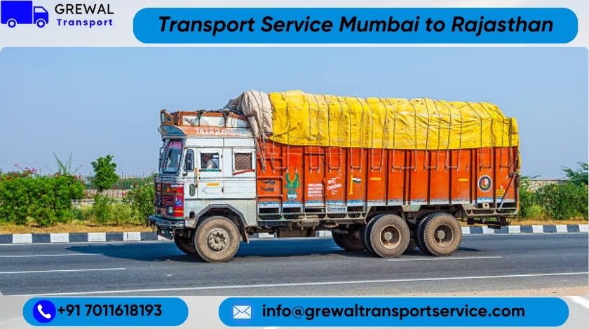 Best Truck Transport From Mumbai To Rajasthan