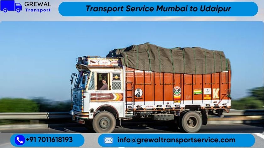 Best Truck Transport From Mumbai To Udaipur